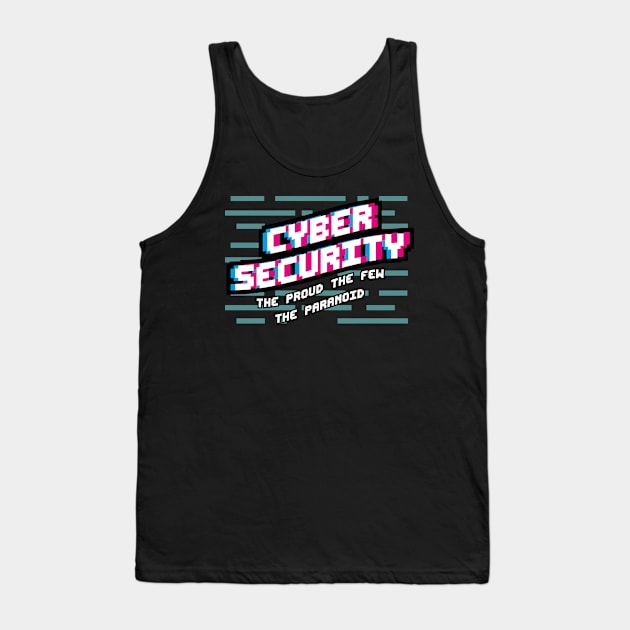 Gift for Computer Geeks and Hackers Funny Hacker Quote Tank Top by Riffize